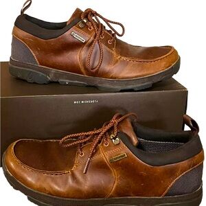 OLUKAI MEN'S MAKOA Leather Shoes Size 10